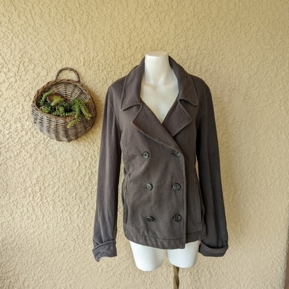 James perse double breasted cardigan jacket